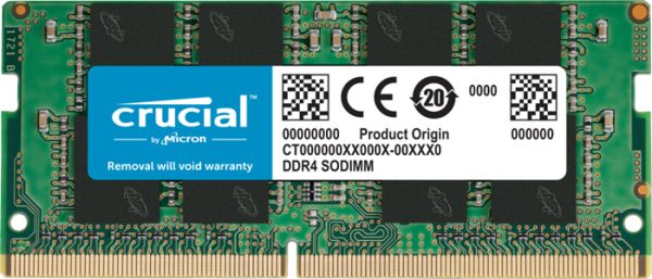 Crucial 16GB (1x16GB) DDR4 SODIMM 3200MHz