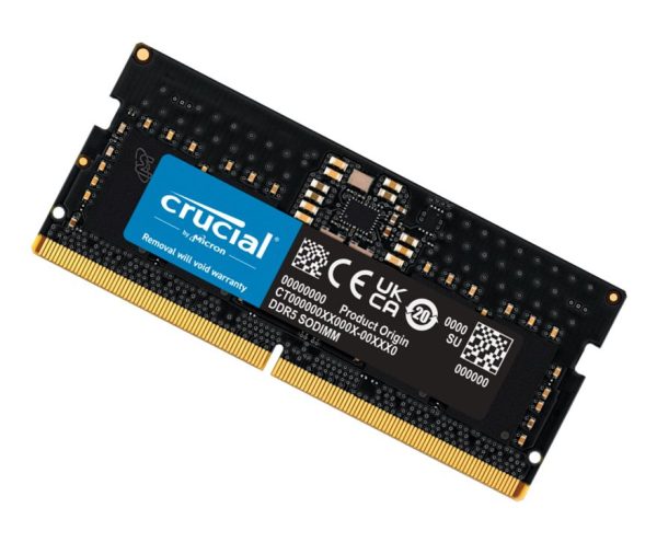 Crucial 32GB (1x32GB) DDR5 SODIMM 4800MHz