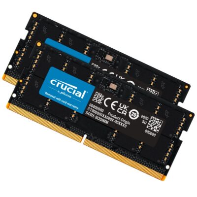 Crucial 32GB (2x16GB) DDR5 SODIMM 5600MHz