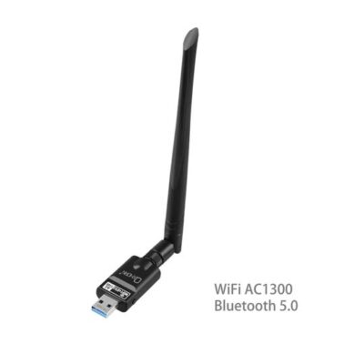 USB Wireless + Bluetooth Combo Adapter Dual Band AC1300, Bluetooth 5.0