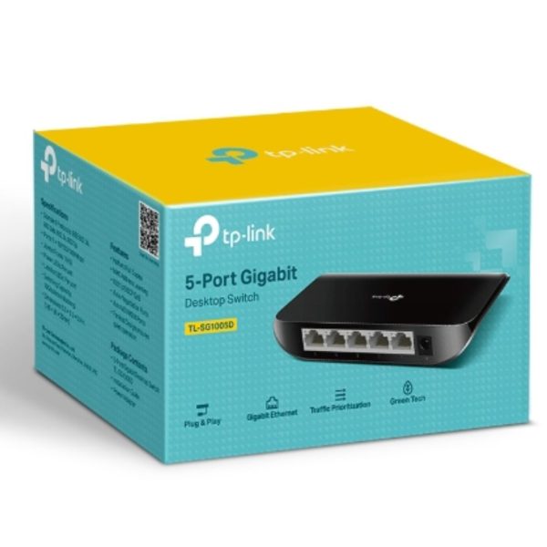 TP-Link TL-SG1005D 5-port Desktop Gigabit Switch