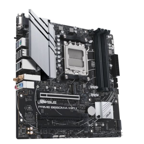 ASUS AMD B650M PRIME B650M-A WIFI II-CSM (AM5) Micro-ATX Motherboard