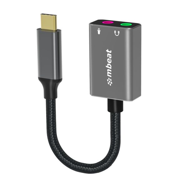 USB-C to 3.5mm Audio and Microphone Adapter