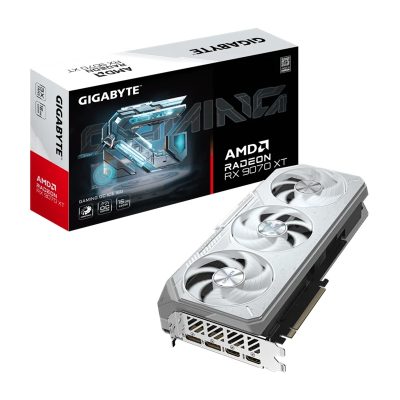 Gigabyte Radeon RX 9070 XT GAMING OC ICE 16G GDDR6 Video Card