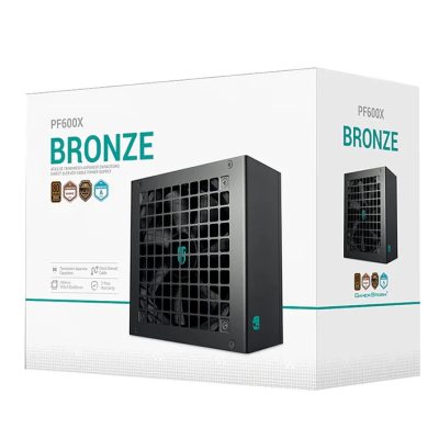 DeepCool PF600X 600W Gamer Storm 80+ Bronze/ Cybenetics ATX Power Supply