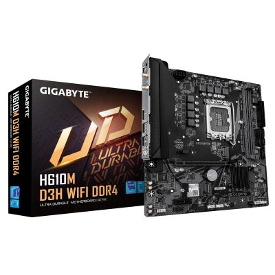 Gigabyte H610M D3H WIFI DDR4 Intel LGA 1700 m-ATX Motherboard