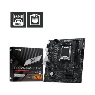 MSI PRO A620AM-B EVO ATX Motherboard