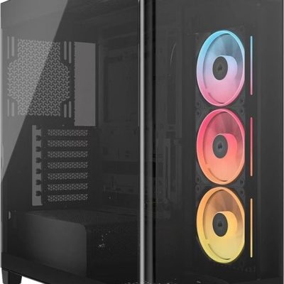 Corsair FRAME 4500X LX-R RGB LINK Panoramic Glass Mid-Tower PC Case