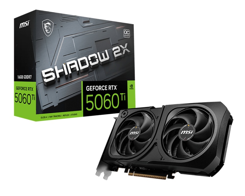 MSI nVidia GeForce RTX 5060 Ti 16G