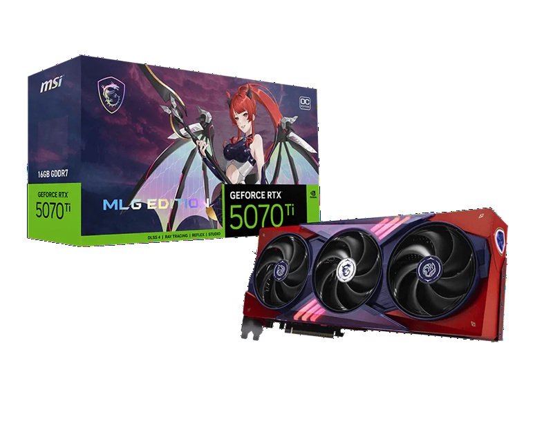 MSI nVidia GeForce RTX 5070 Ti 16G