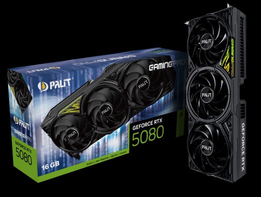 PALIT RTX5080 GAMINGPRO 16GB GDDR7